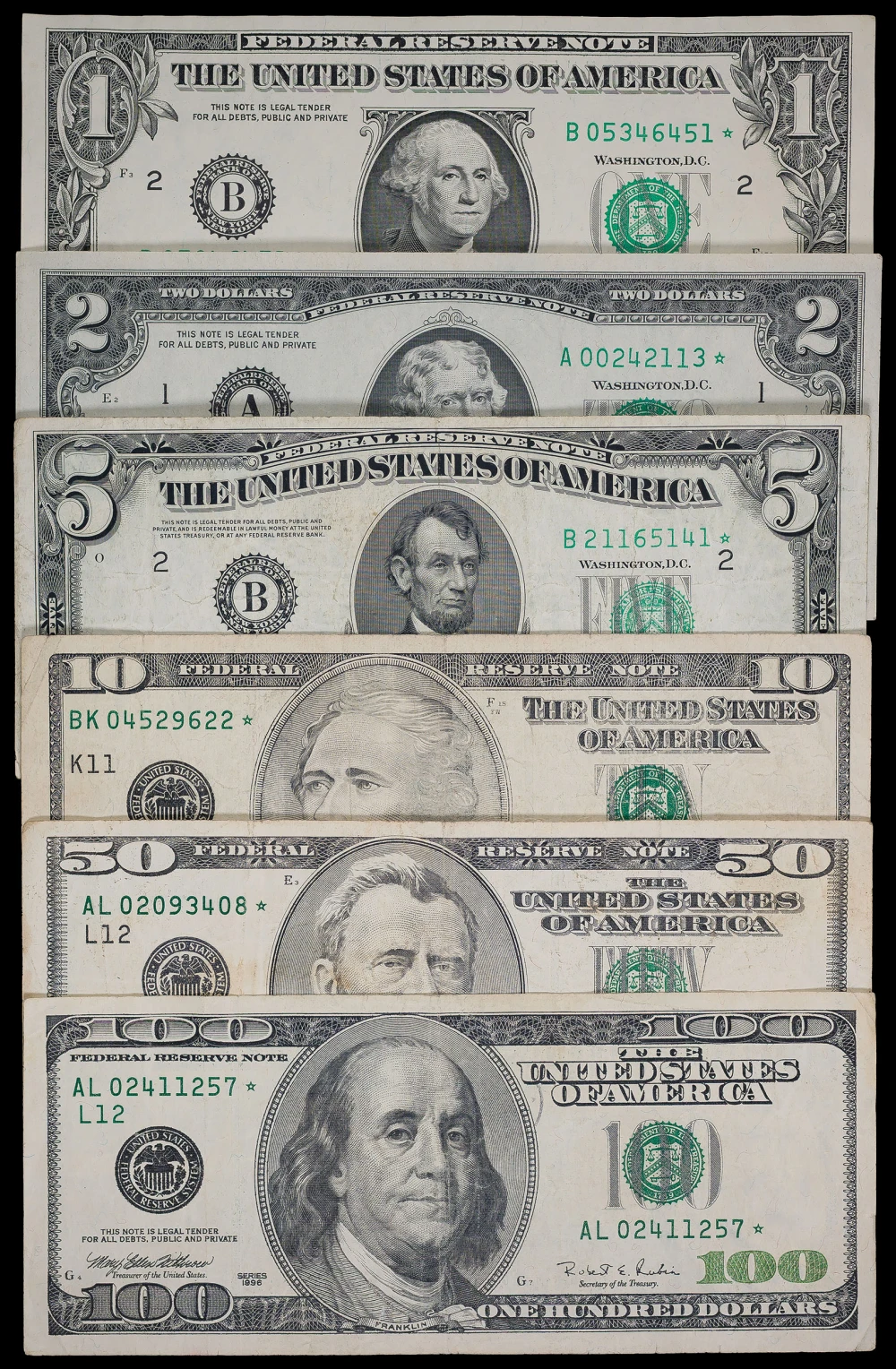 Modern FRN Star Note Denomination Group