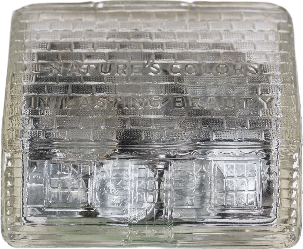 Small Glass House With Scores of 1943 Steel Cents
