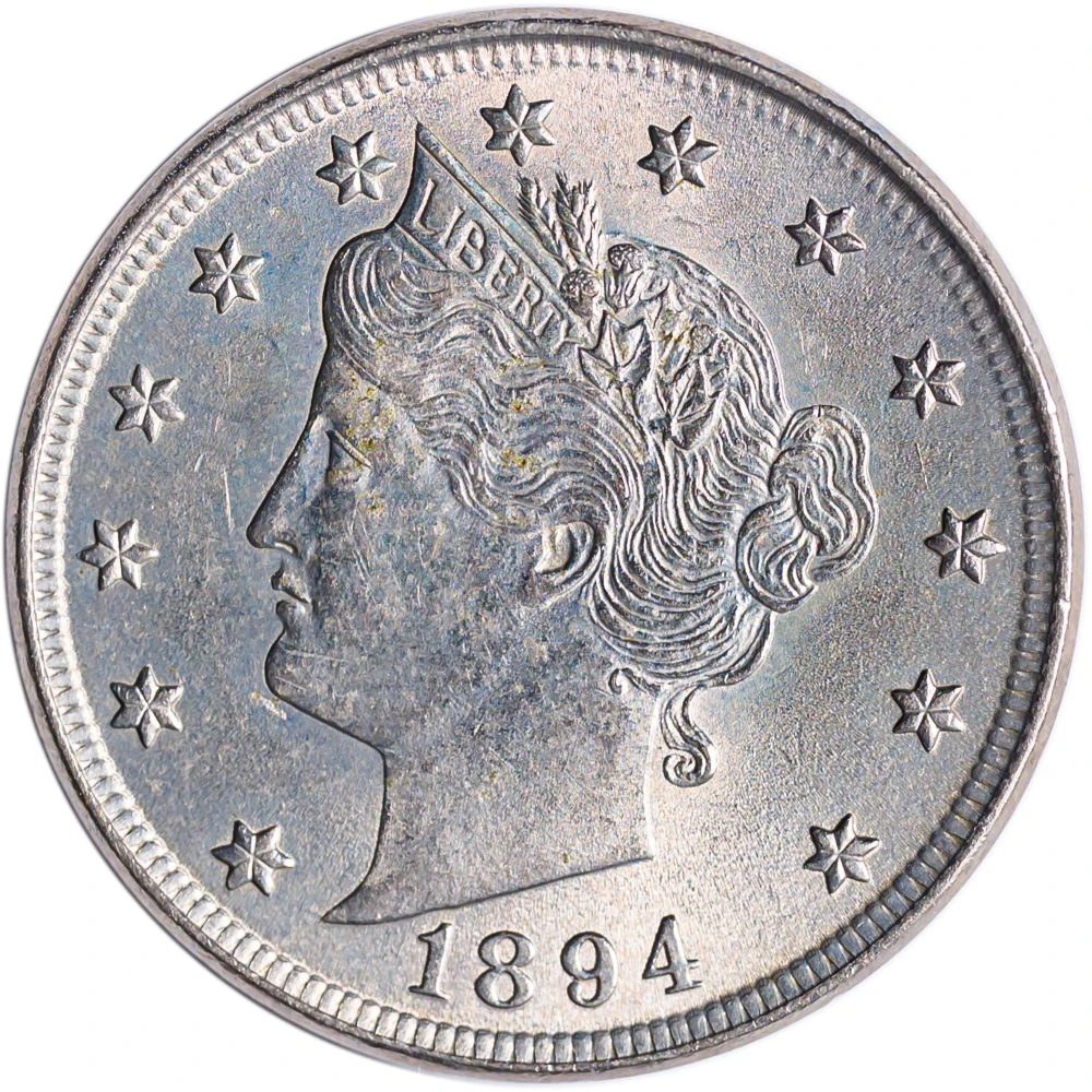 BU-60 1894 Liberty Nickel