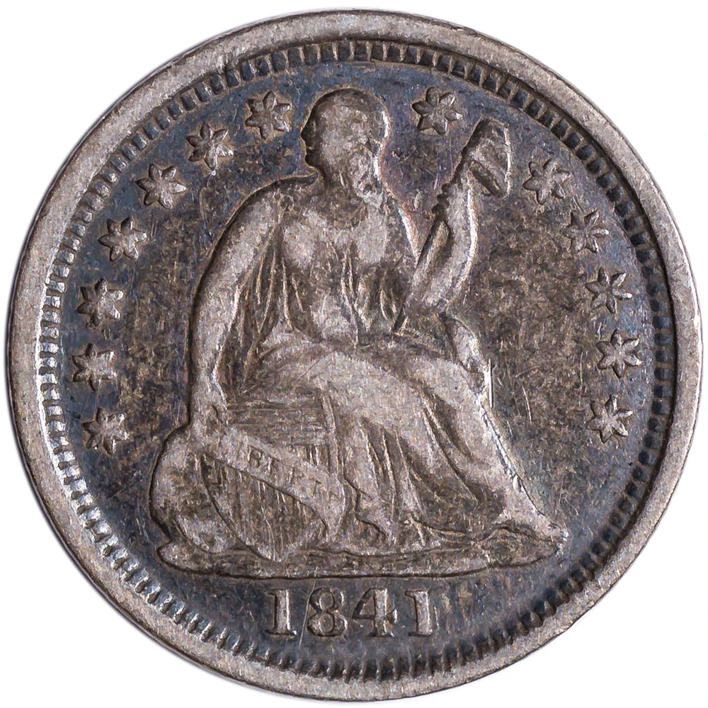 VF-20 1841-O Half Dime