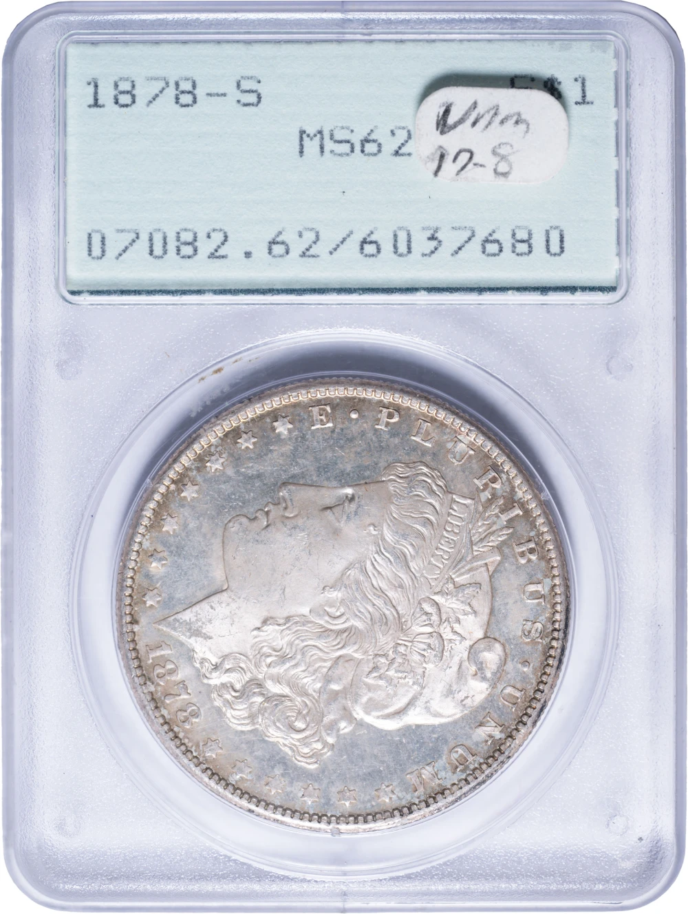 PCGS MS-62 1878-S Morgan Dollar