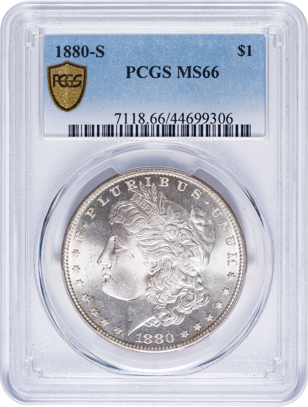 PCGS MS-66 1880-S Morgan Dollar