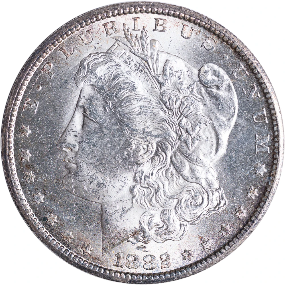 BU-62 1882-CC Morgan Dollar