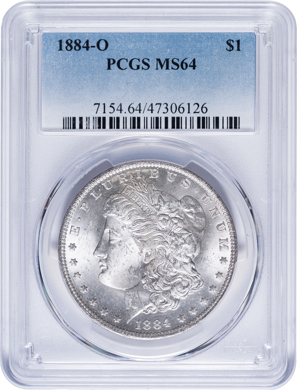 PCGS MS-64 1884-O Morgan Dollar