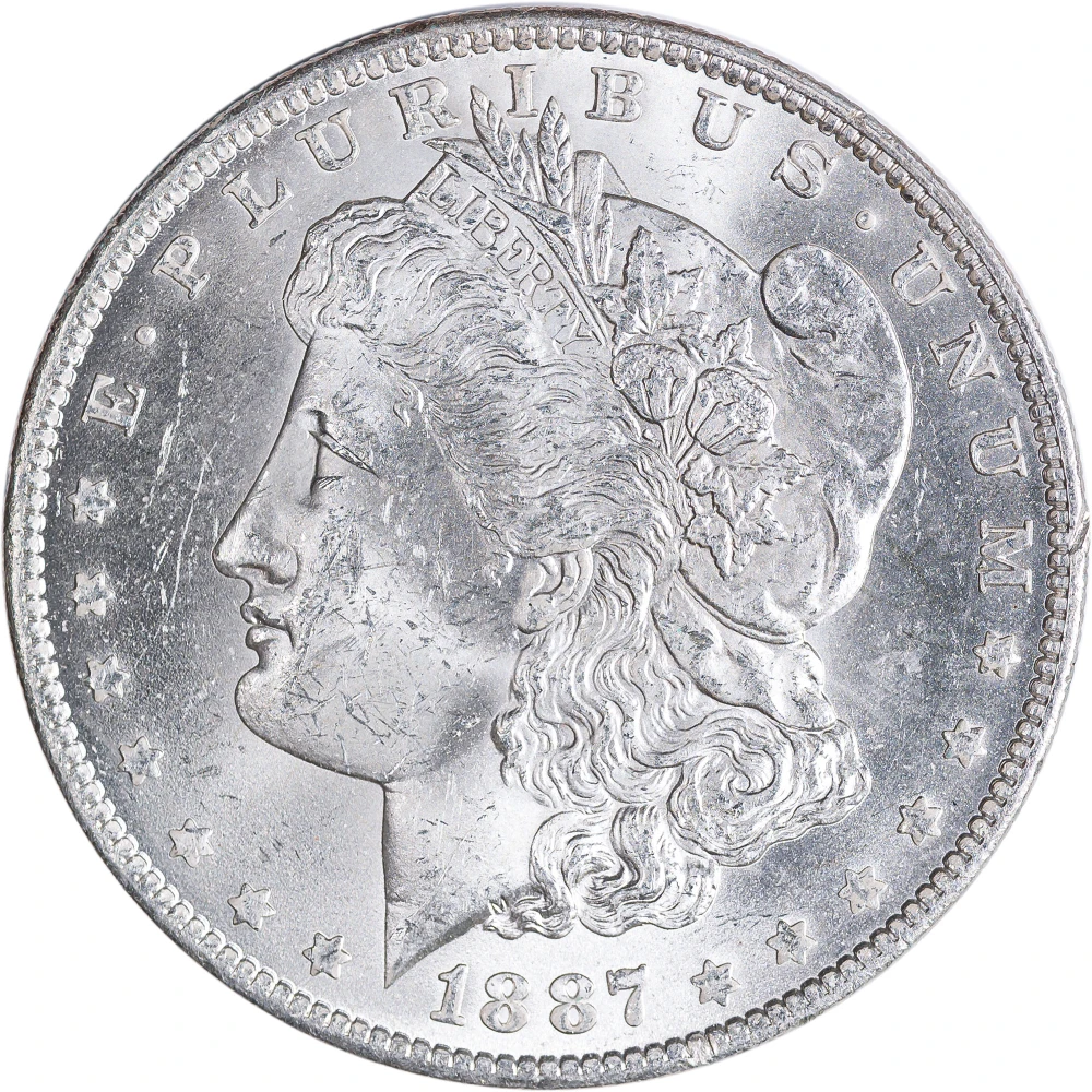 BU-60 1887-O Morgan Dollar
