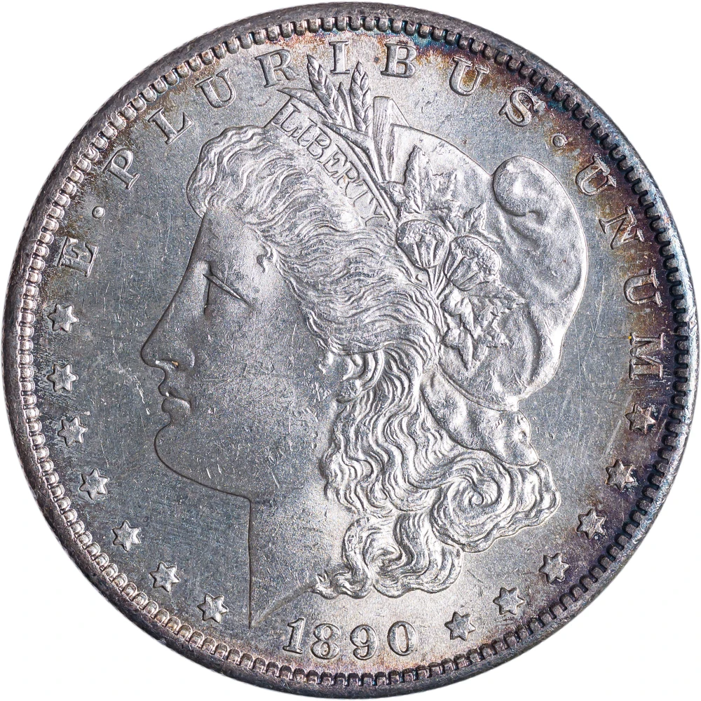 BU-62 1890-S Morgan Dollar