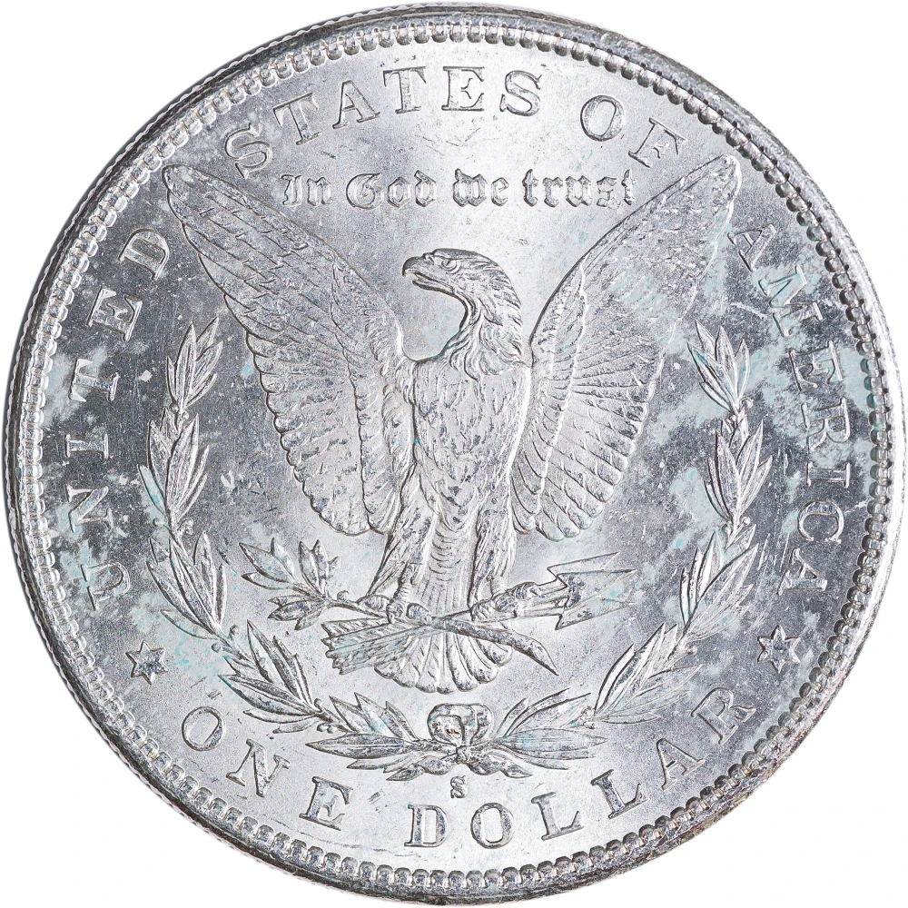 Choice BU-63 1891-S Morgan Dollar