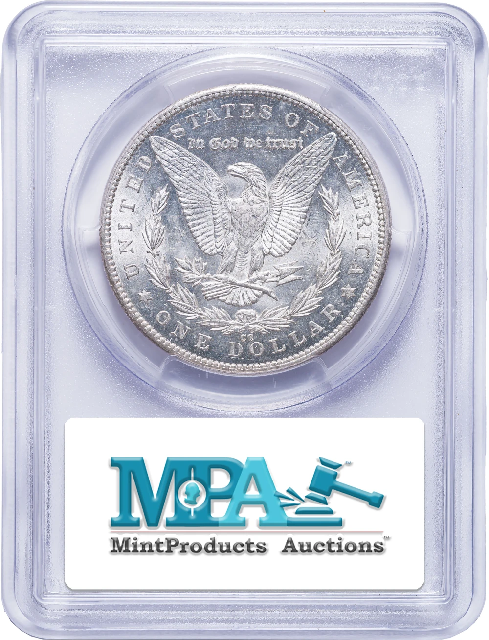 PCGS MS-63 CAC 1892-CC Morgan Dollar