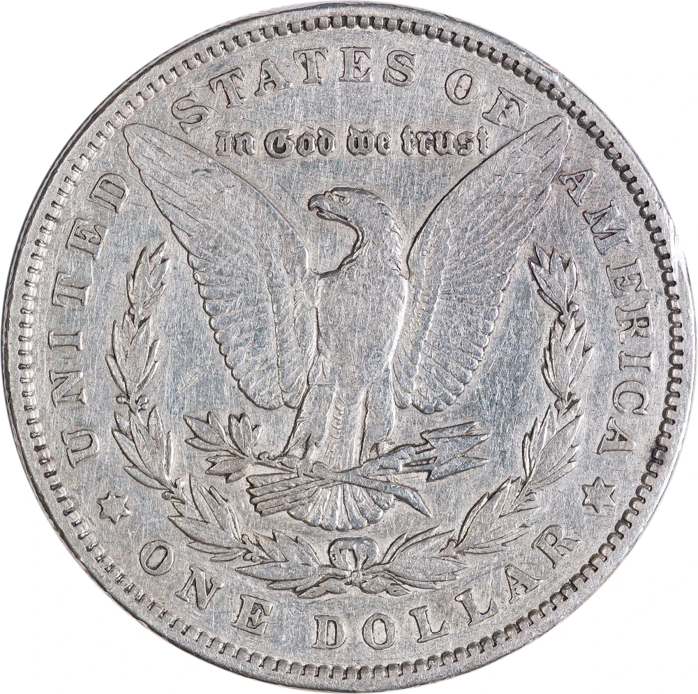 EF-40 1893 Morgan Dollar
