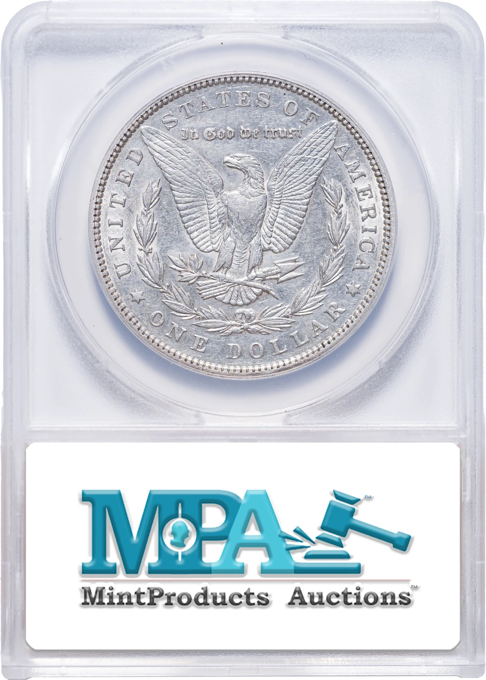ANACS AU-53 1893 Morgan Dollar