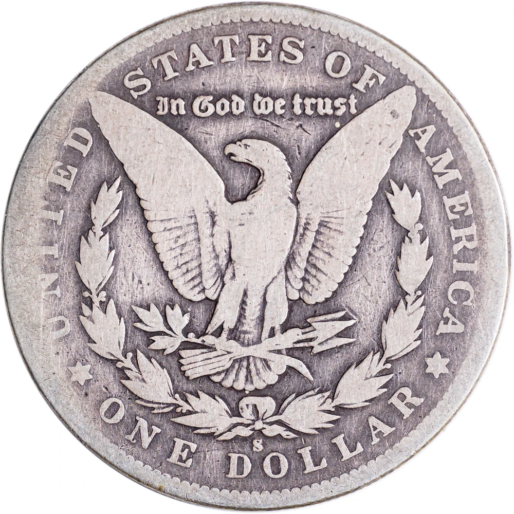 G-4 1895-S Morgan Dollar