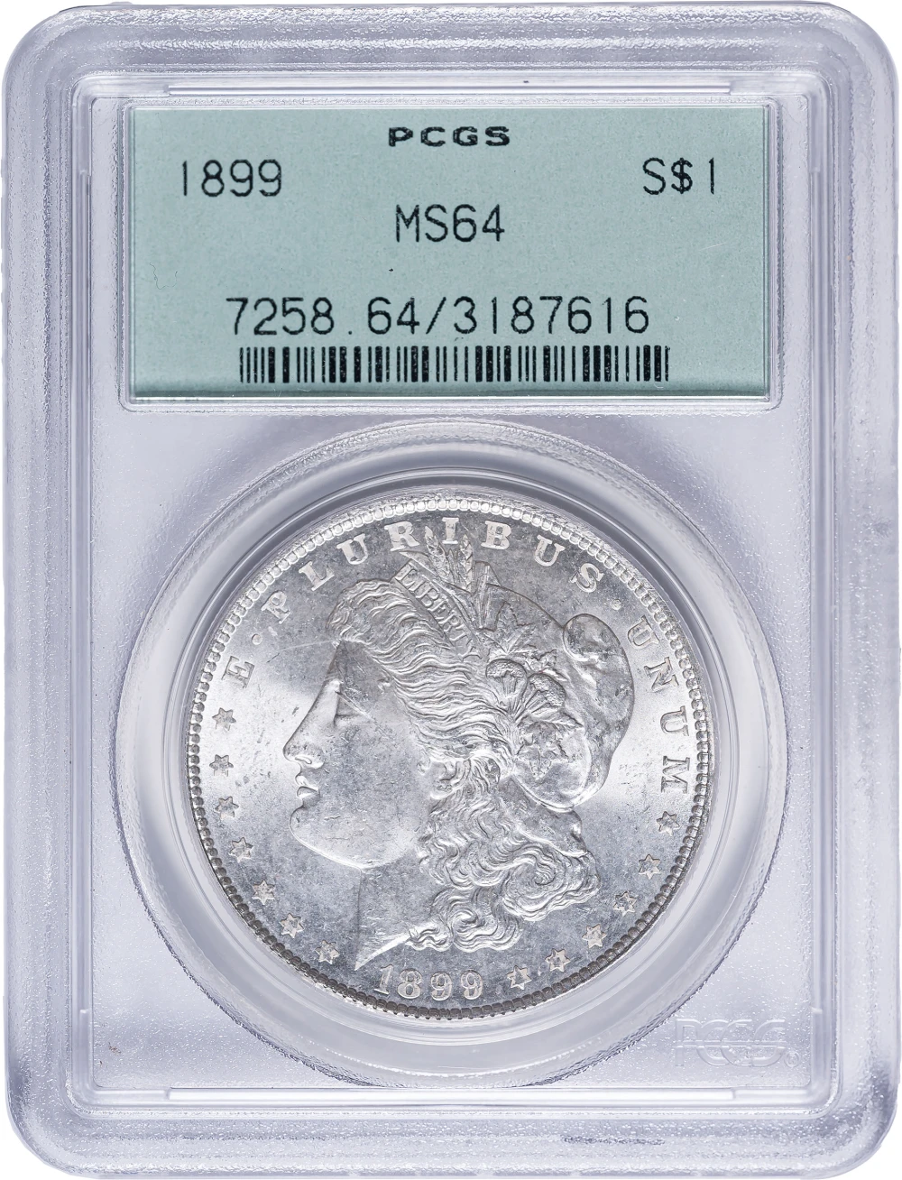 PCGS MS-64 1899 Morgan Dollar
