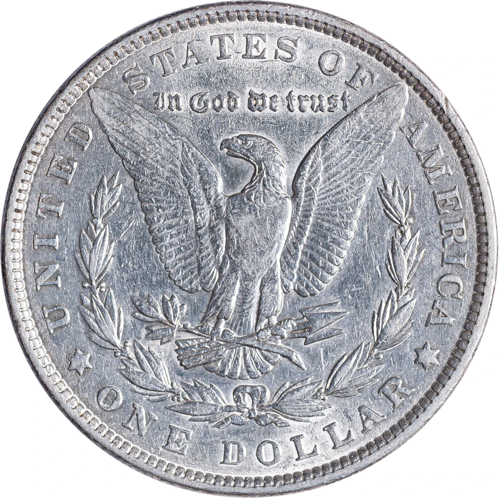 AU-50 1901 Morgan Dollar