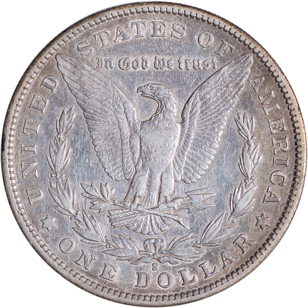 EF-45 1901-S Morgan Dollar