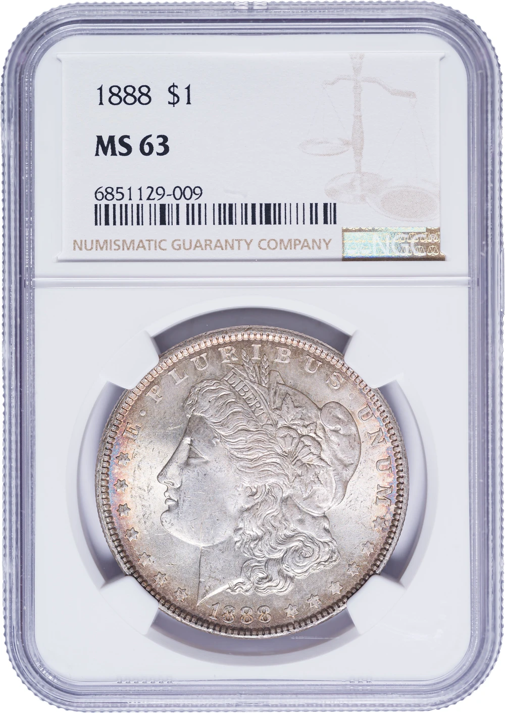 MS-63 Morgan Dollar Pair