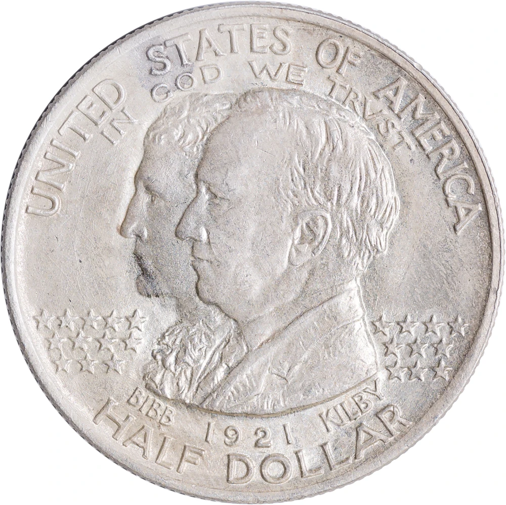 BU-60+ 1921 Alabama Half Dollar