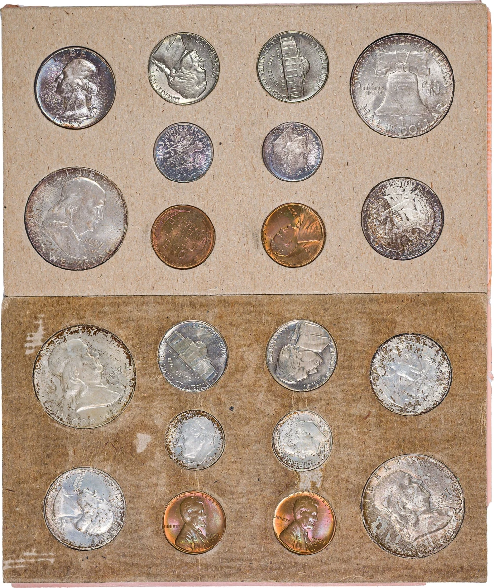 Gem 1957 Mint Set