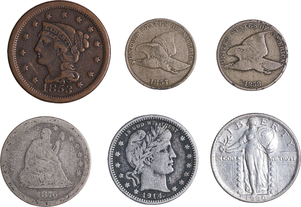 6 Piece Type Lot