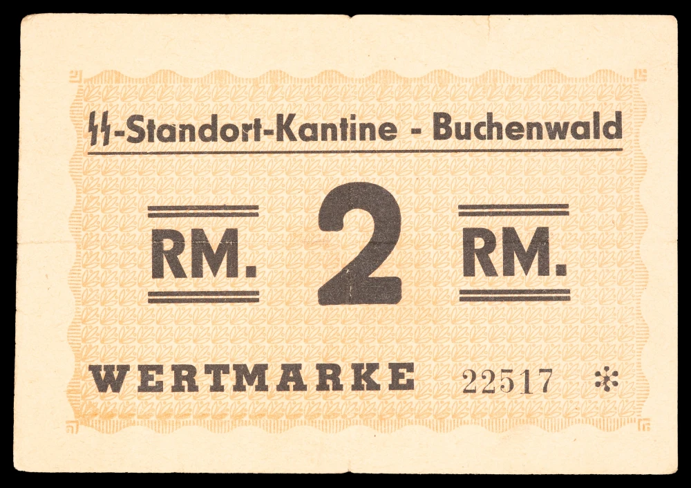 VF WW II Concentration Camp Currency