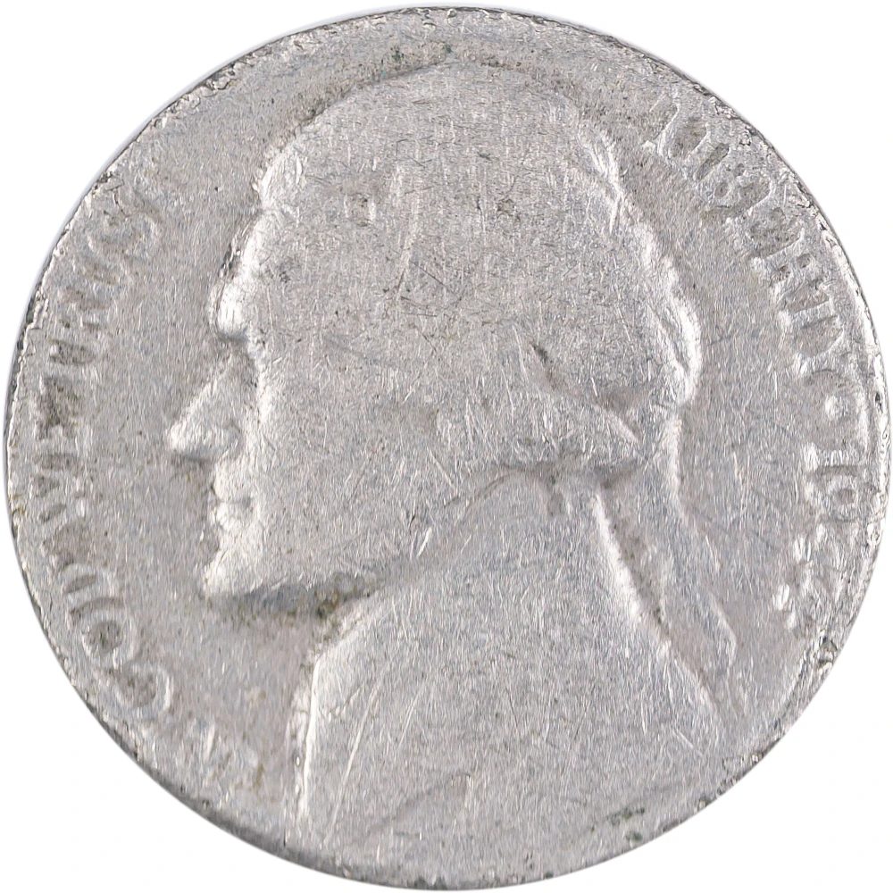 VG-8 Famed 1944 Henning Counterfeit Nickel