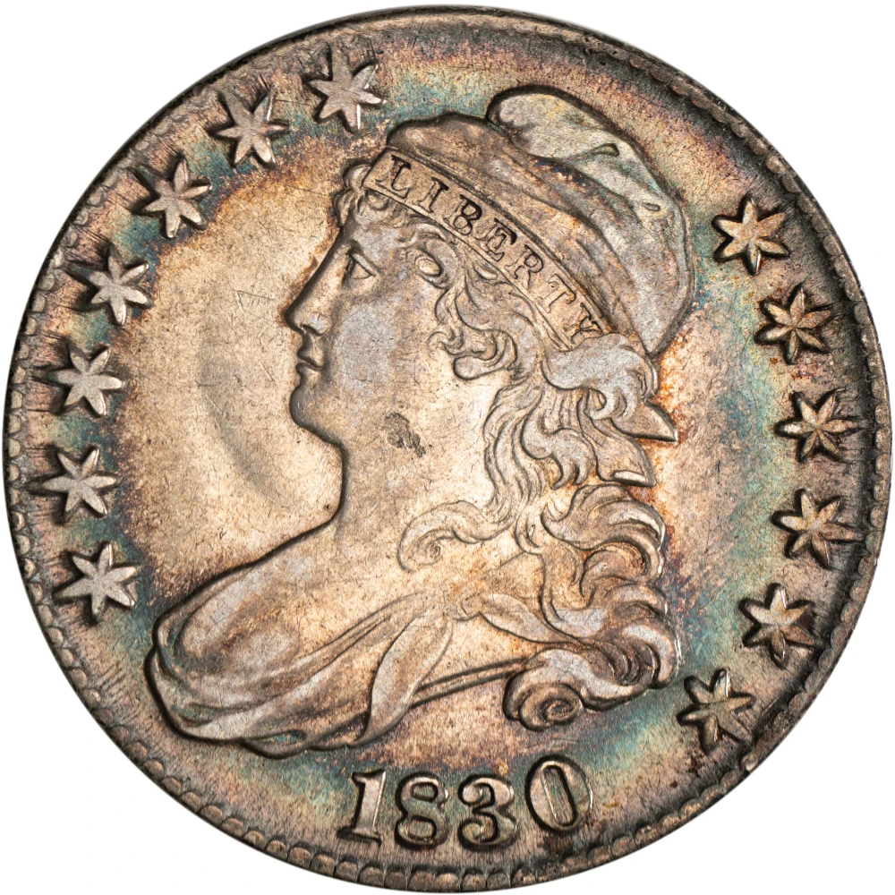 VF-35 1830 Bust Half Dollar