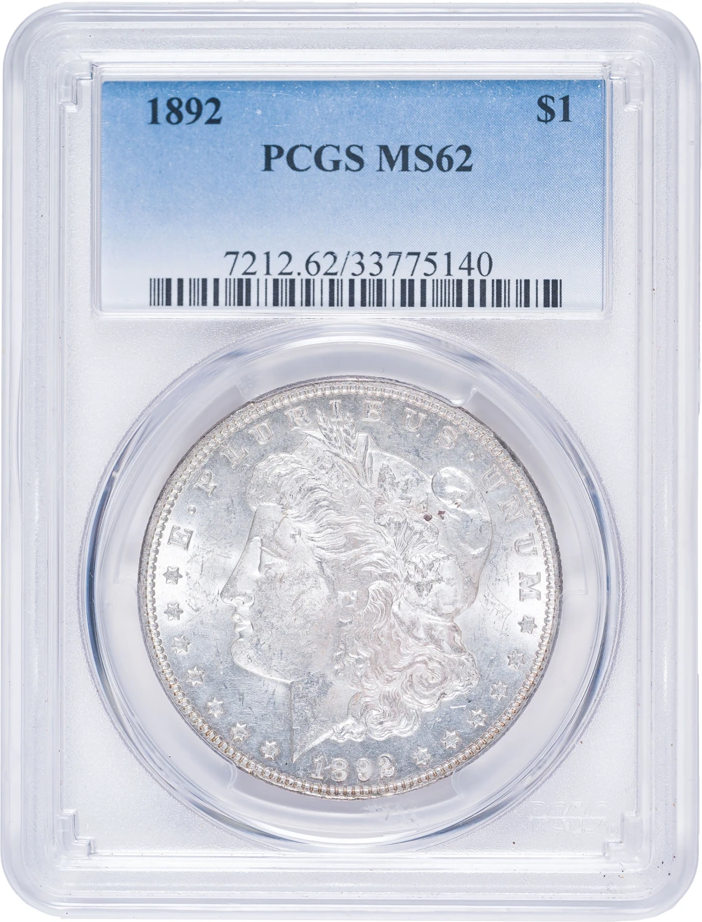 PCGS MS-62 1892 Morgan Dollar