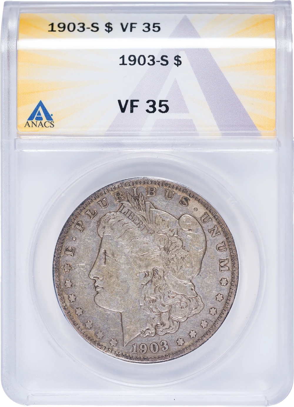 ANACS VF-35 1903-S Morgan Dollar