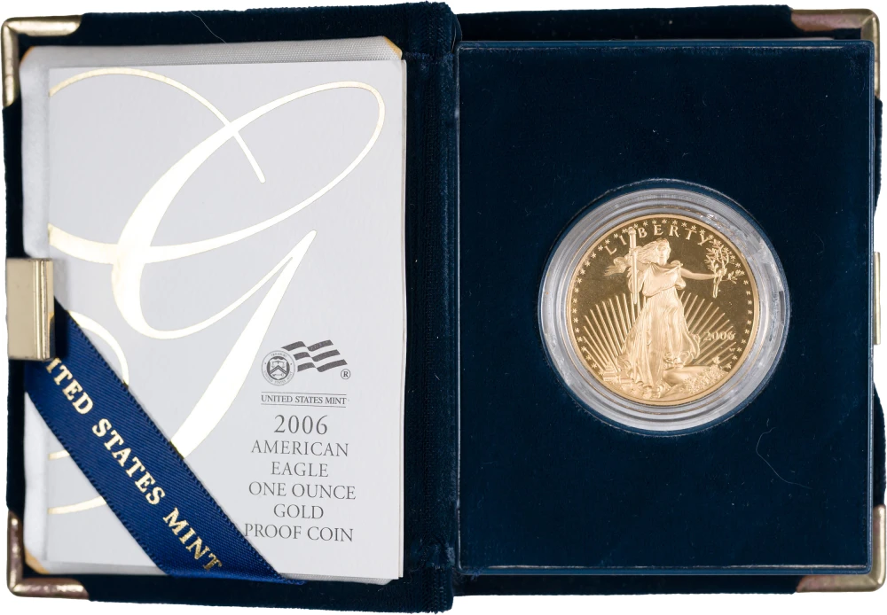 Gem Proof 2006 $50 Gold American Eagle