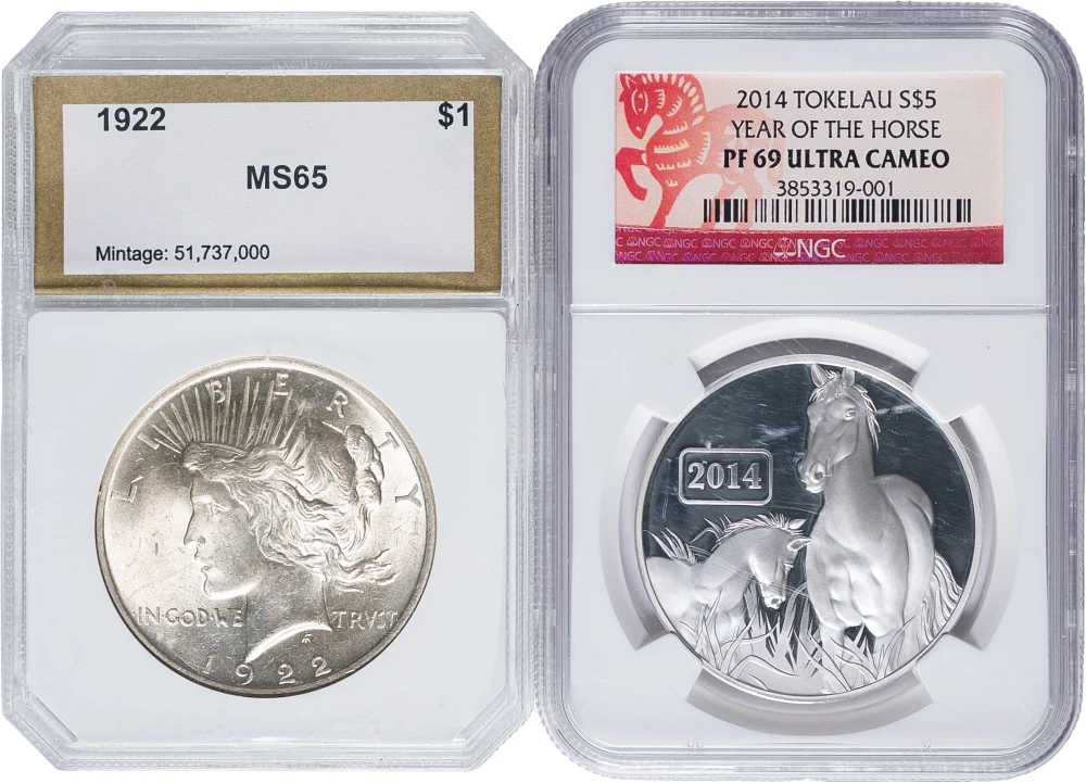 Certified Silver Pair