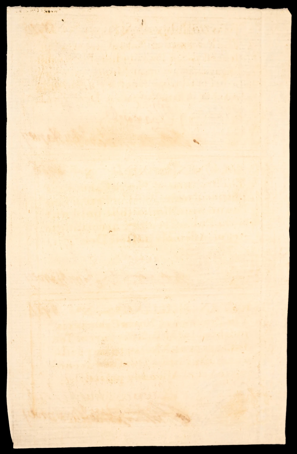 North Carolina. 1771 Three Denomination Sheet
