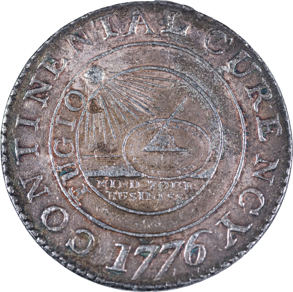 1776 Continental Dollar Becker Copy Scarcity