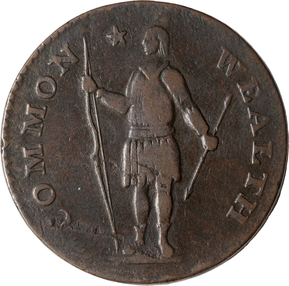 Massachusetts. VF 1788 Cent With Period
