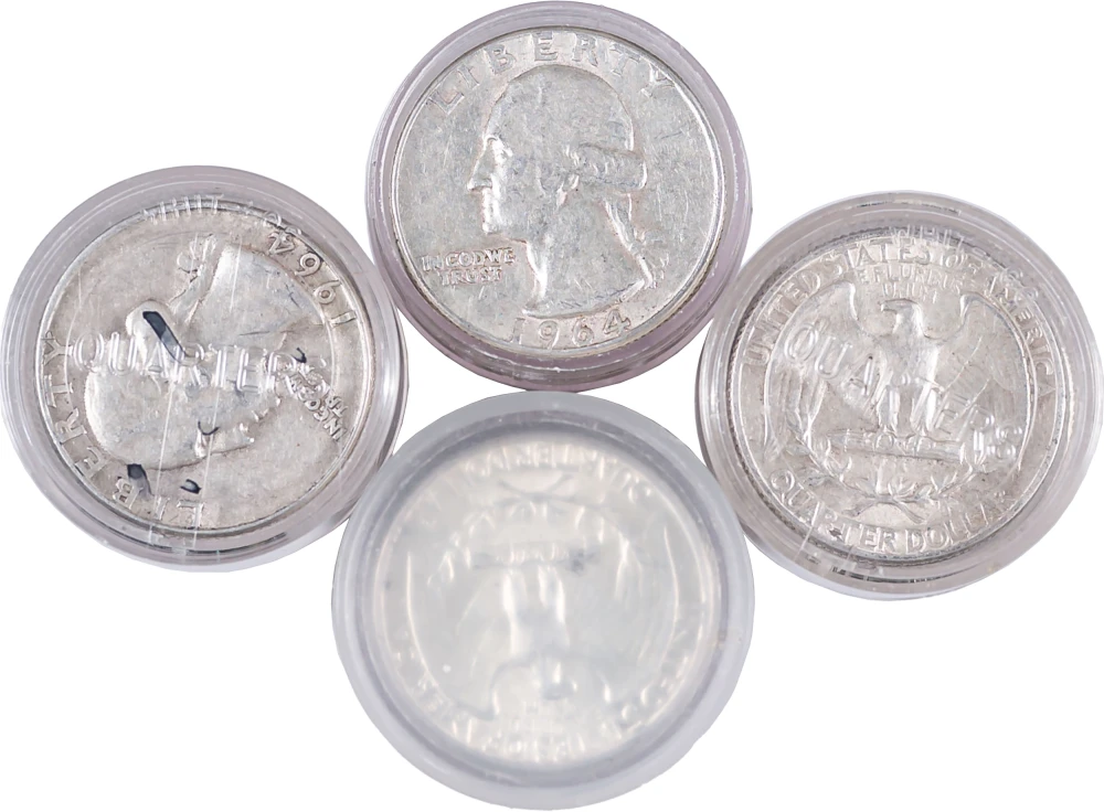 $40 Face 90% Silver Washington Quarters