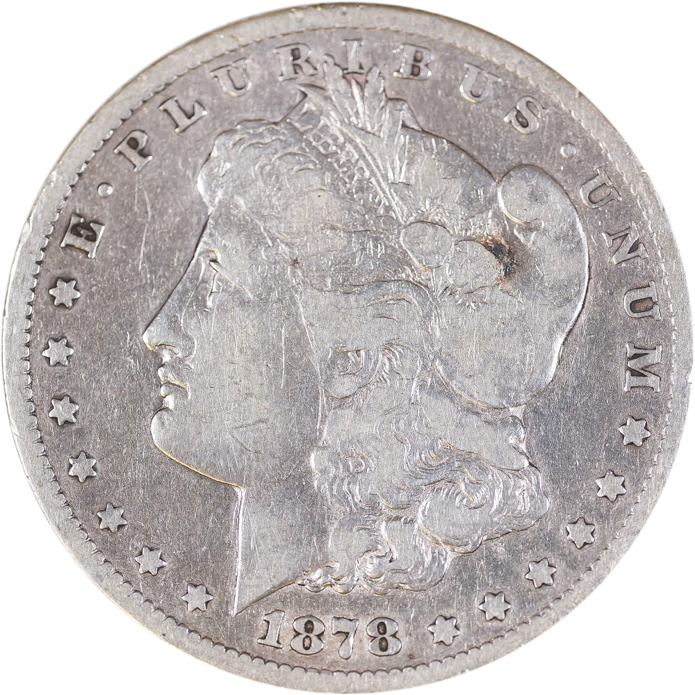 VF-20 Details 1878-CC Morgan Dollar