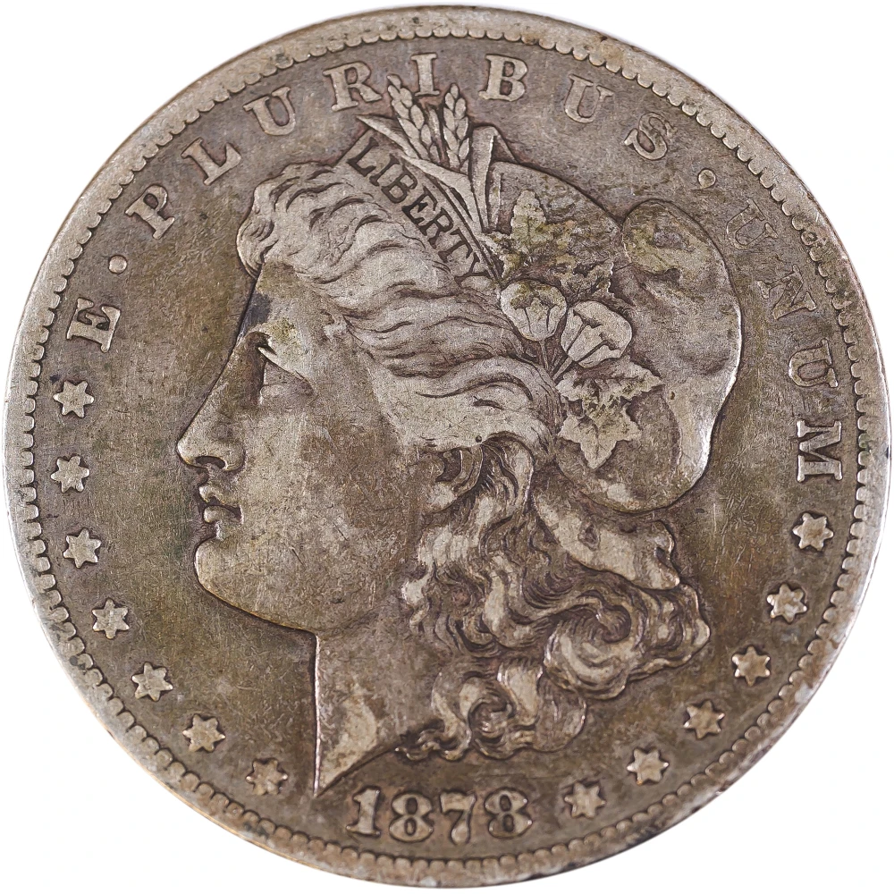 VF-20 1878-CC Morgan Dollar