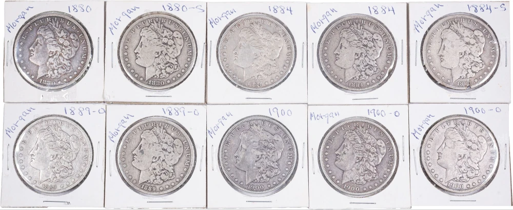 VG to VF Morgan Dollar Group