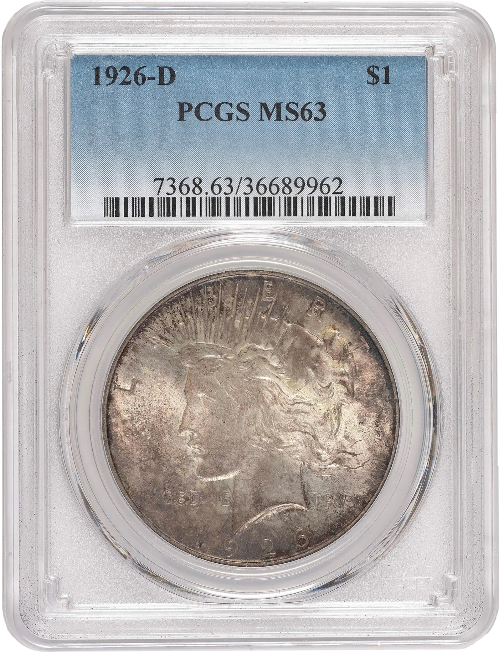 PCGS MS-63 1926-D Peace Dollar