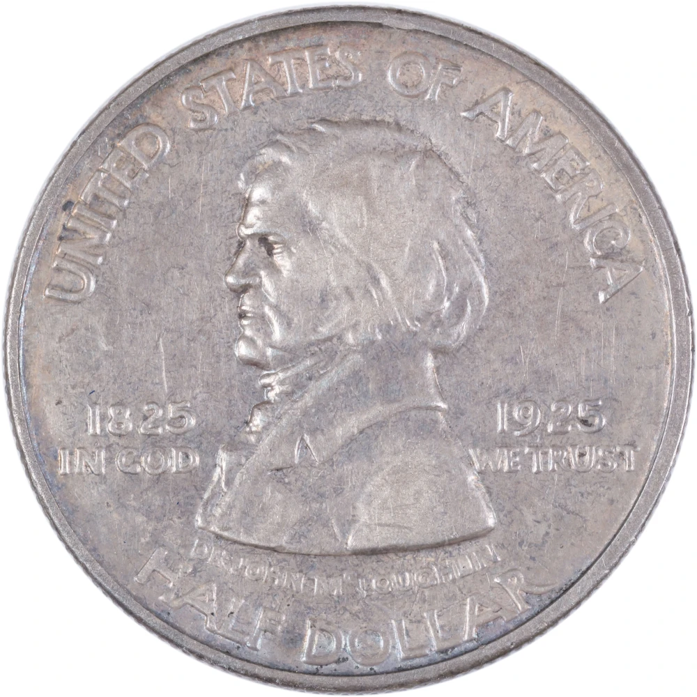 EF-45 1925 Fort Vancouver Half Dollar