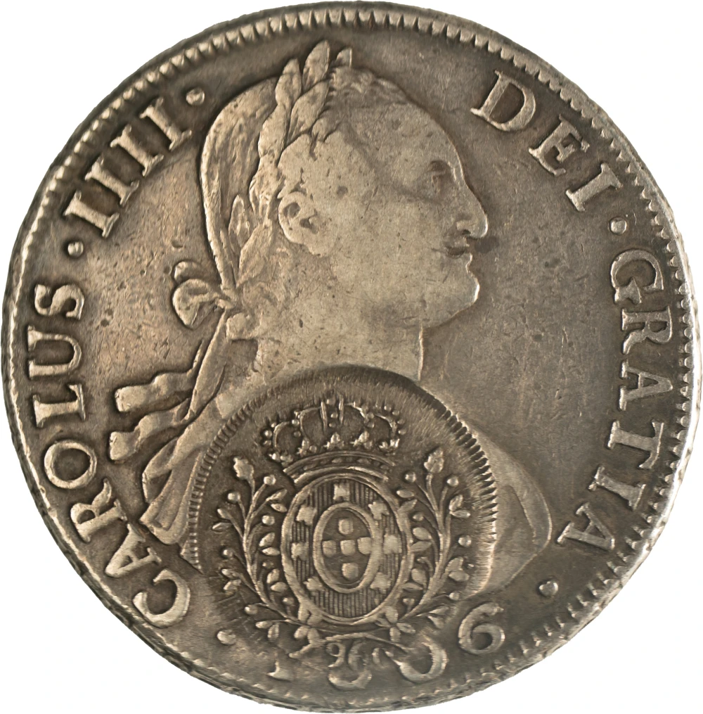 Bolivia/Brazil. VF 1806-PJ Bolivia 8 Reales