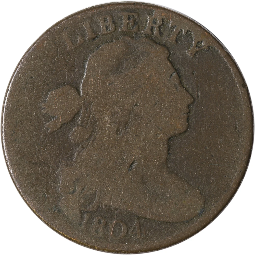 G+-6 1804 Large Cent