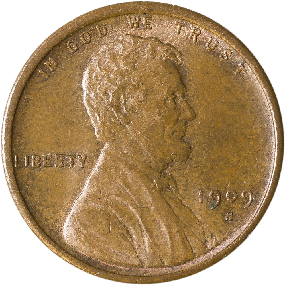 UNC Details 1909-S VDB Lincoln Cent