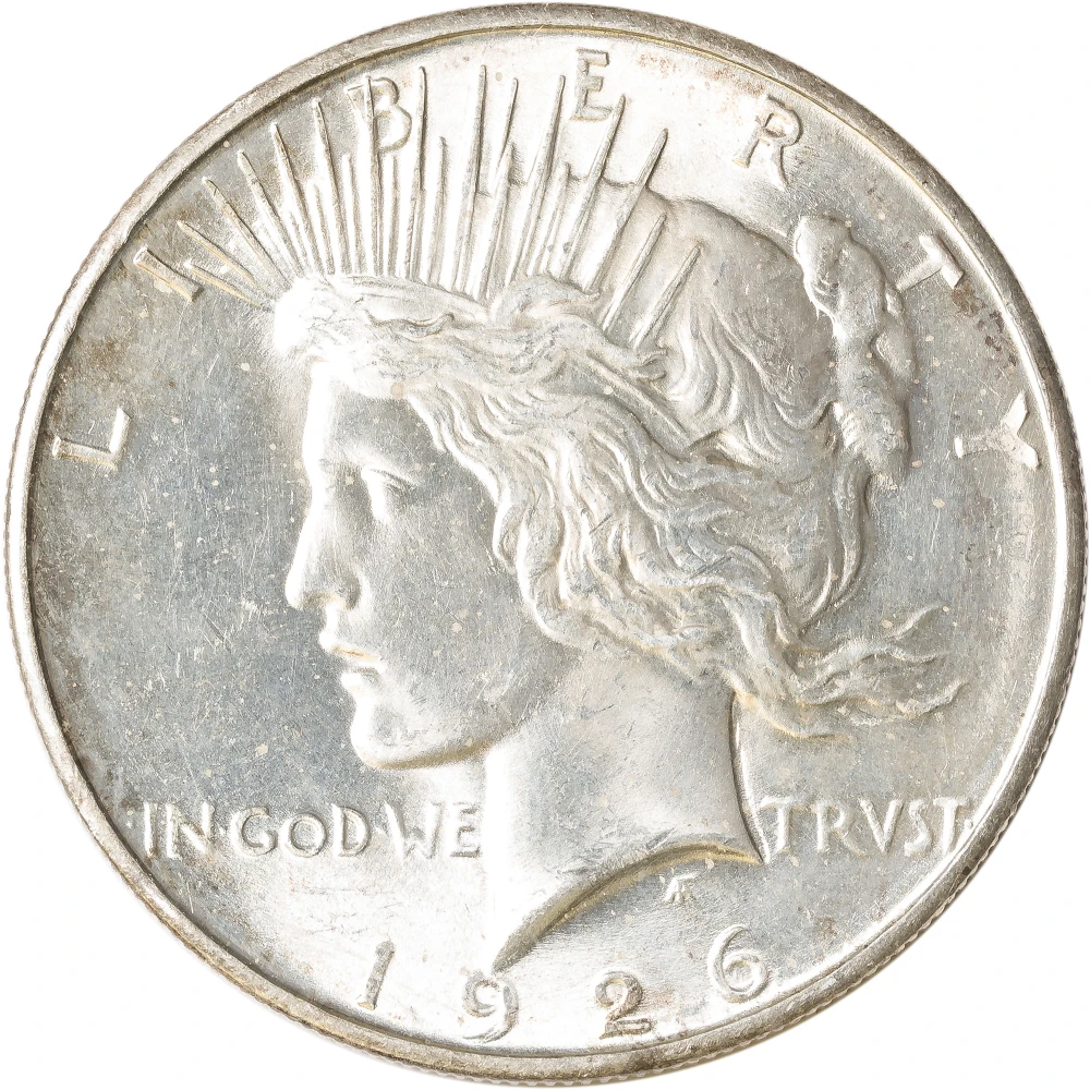 BU-62 1926-D Peace Dollar