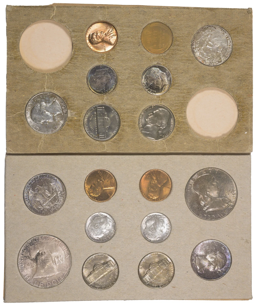 A 3rd Gem Original 1956 Mint Set