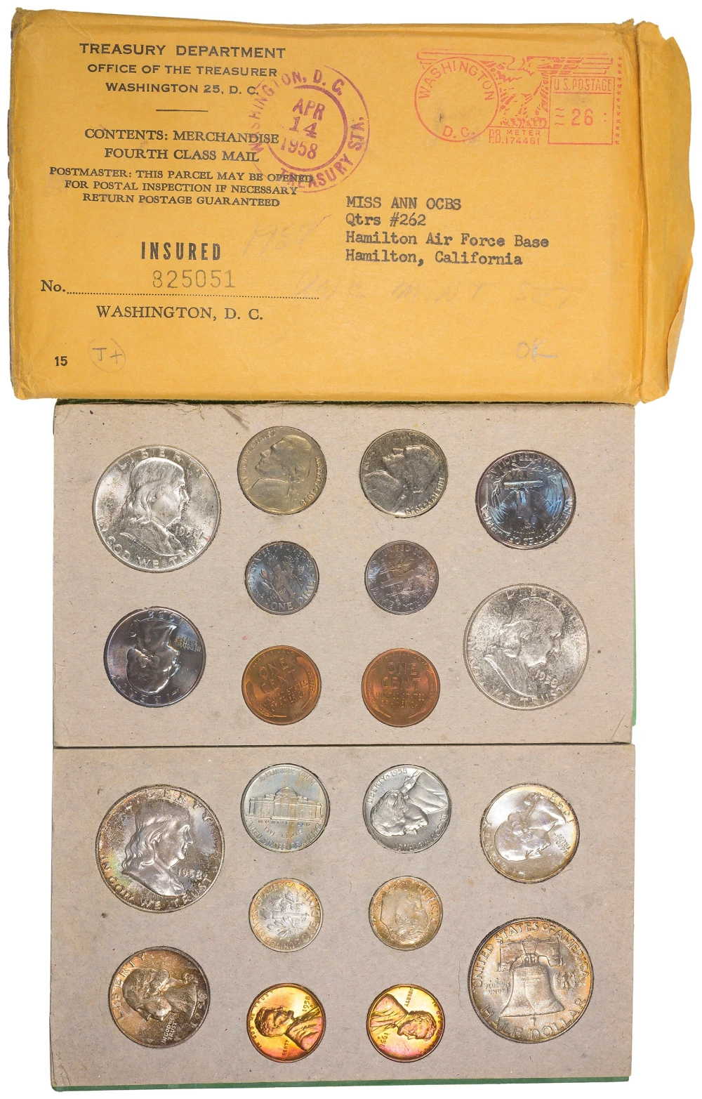 Gem Original 1958 Mint Set