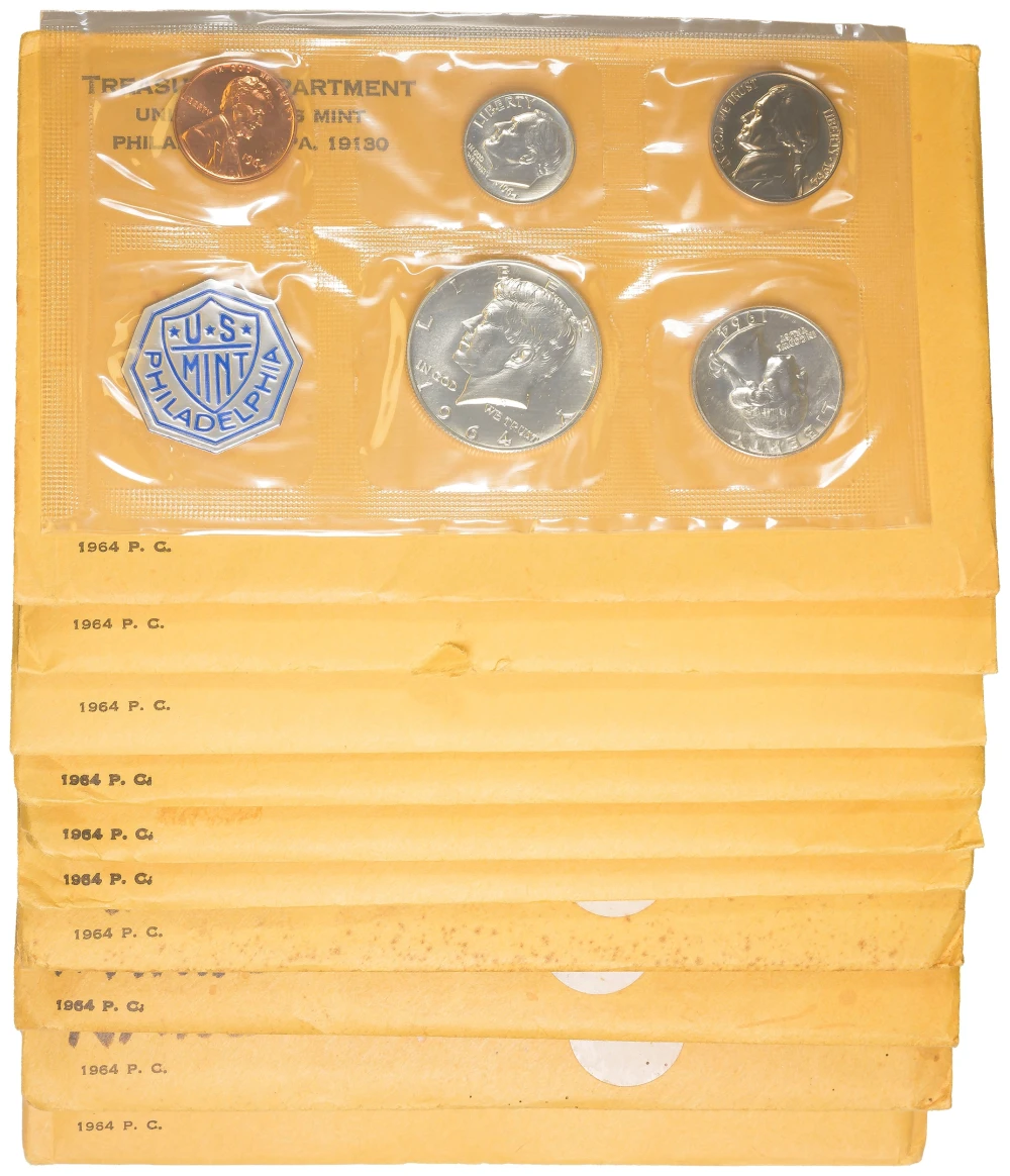 10 1964 Proof Sets