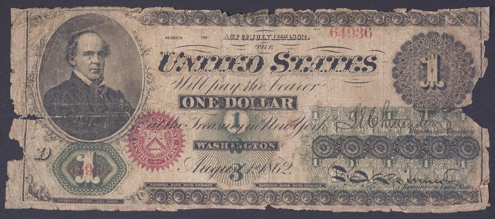 Good 1862 $1 
