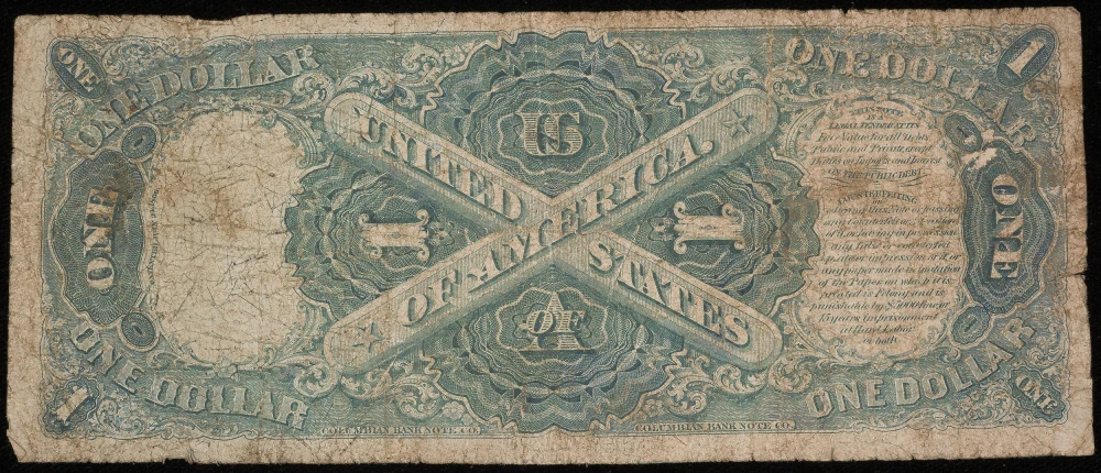 VG 1875 $1 U.S. Note