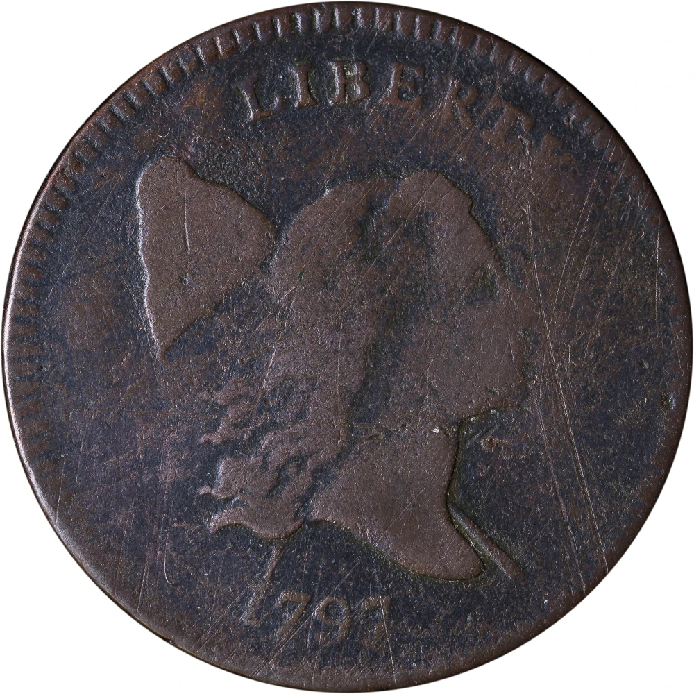 F-12 Details 1797 Half Cent
