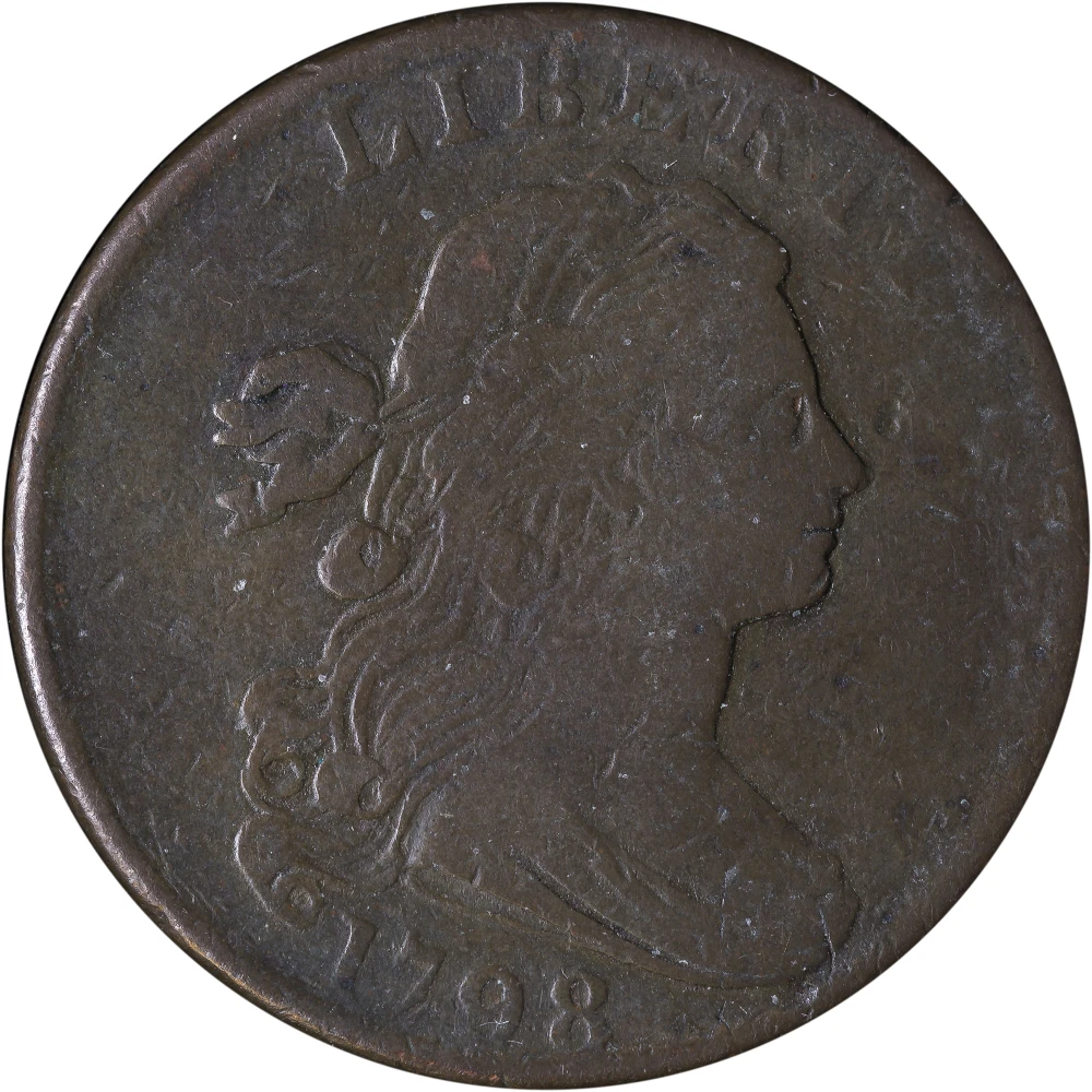 F-12 1798 Large Cent