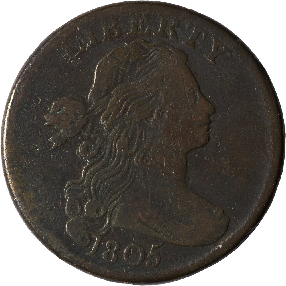 VF-20 1805 Large Cent